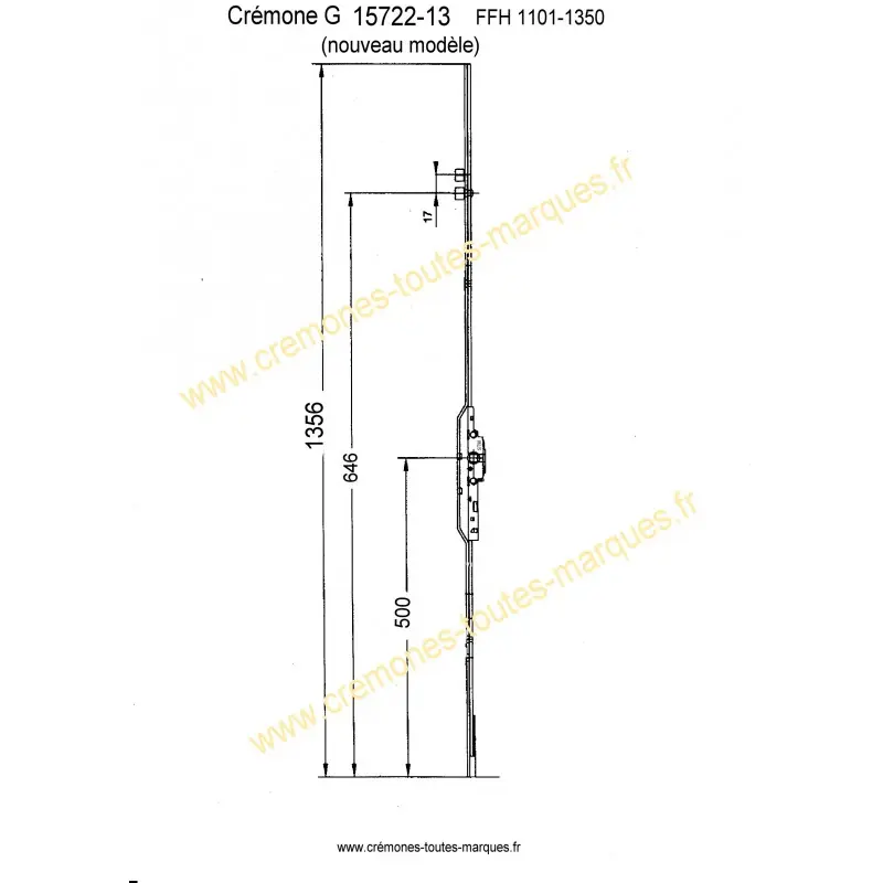 Crémone FERCO GU - G15722.13